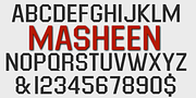Masheen, a Sans Serif Font by Ingrimayne Type (Thumbnail 2 of 4)