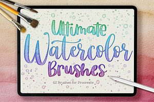 Ultimate Watercolor Brushes