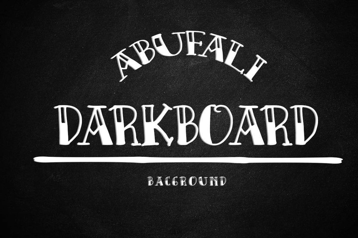 Abufaly - Elegant Display Font, a Font by Naistudio (Photo 2 of 7)