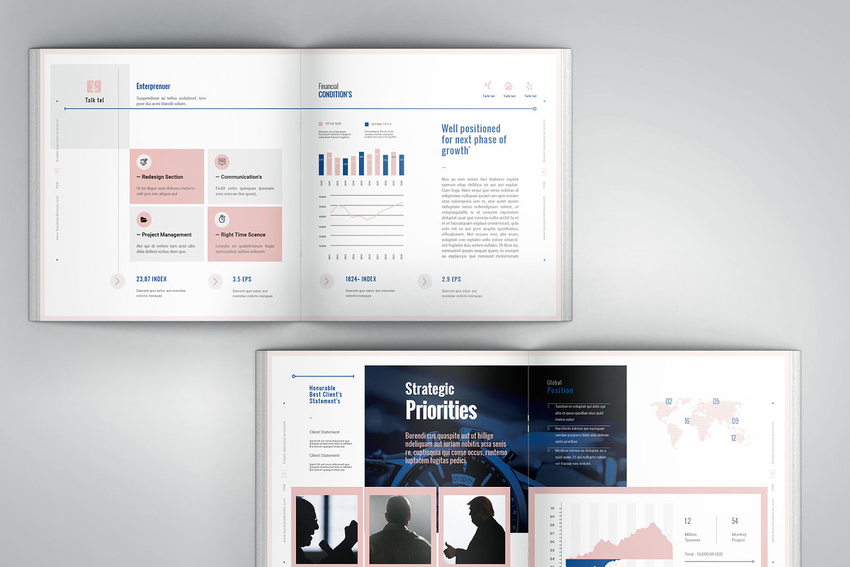 Square Annual Report, a Brochure Template by Elite_Standard (Photo 8 of 8)