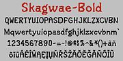 Skagwae, a Sans Serif Font by Ingrimayne Type (Thumbnail 7 of 7)