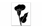 Black Lily Flower Vector Bundle, an Illustration by Designs_River (Thumbnail 45 of 51)