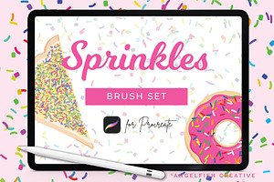 Sprinkles Brush Set For Procreate