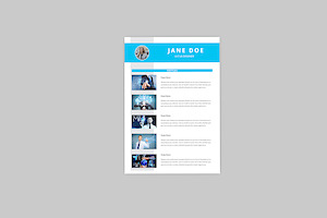 Jane UI UX Resume Designer