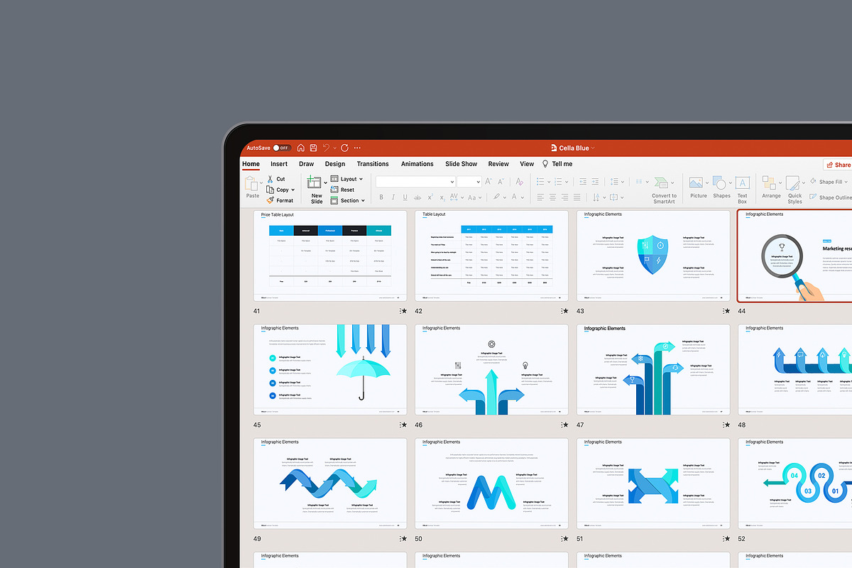 Cella - Business Clean Template, a Presentation Template by UDEA Store (Photo 7 of 19)