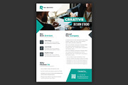 Business Flyer Template InDesign, a Flyer Template by Advaita Printables (Thumbnail 2 of 4)