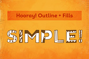 Hooray! Hand-drawn Fonts, a Font by Frisk Shop (Thumbnail 4 of 5)