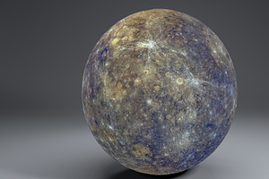 Mercury 8k Globe