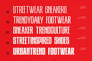 GC Bond - Inktrap Condensed, a Sans Serif Font by Glyphonic (Thumbnail 2 of 15)