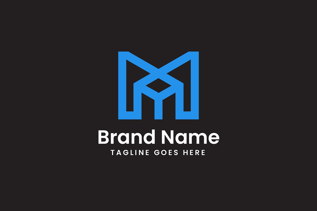 Letter M with Box Logo, a Branding & Logo Template by Evloxx Studio (Photo 2 of 3)