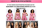 Luxury soft Pink hair stylist flyer, a Social Media Template by Foedesigner (Thumbnail 8 of 8)