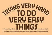 Bauxify, a Sans Serif Font by graphicook (Thumbnail 8 of 10)