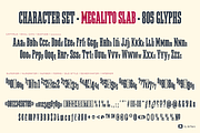 Megalito Slab & Small Caps, a Slab Serif Font by deFharo (Thumbnail 4 of 8)