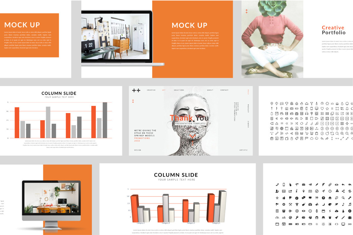 DOLOR - Powerpoint, a Presentation Template by Dirtytemp Studio (Photo 7 of 8)