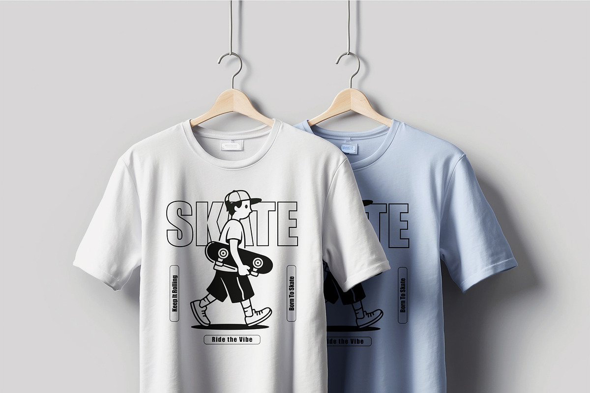 Skater Lifestyle Apparel Design, a Stationery Template by MightyDesign (Photo 2 of 6)