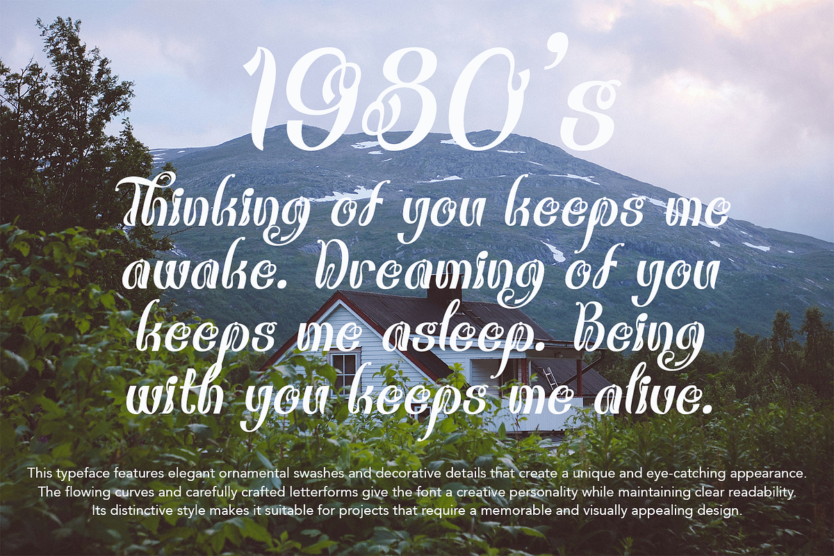 Makovani - Fancy Font, a Symbol Font by madeDeduk (Photo 3 of 10)
