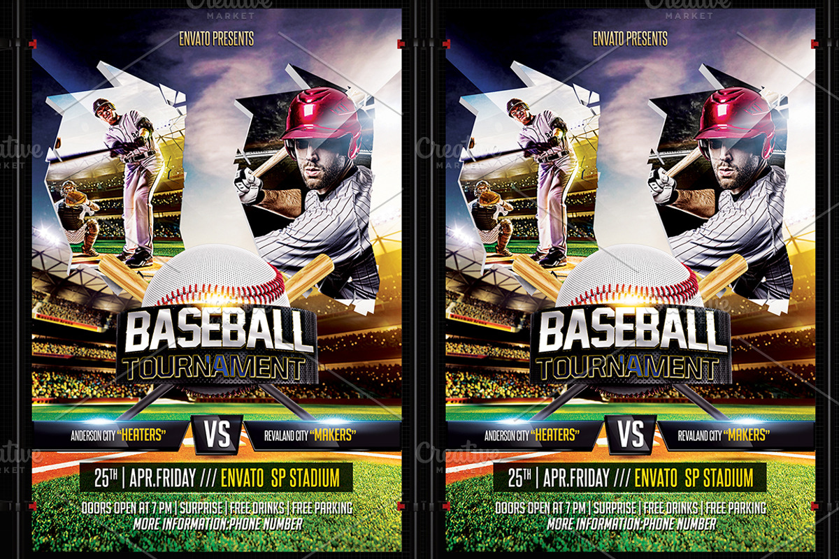 Baseball Flyer, a Flyer Template by Basez Flyers