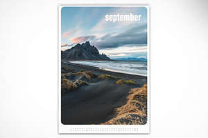 Photography & Minimal 2025 Calendar