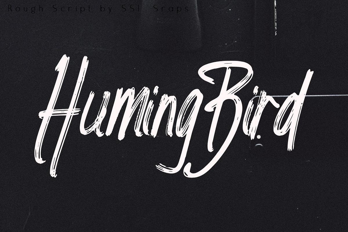 Bravest rough script font, a Script Font by SSI.Scraps (Photo 4 of 11)