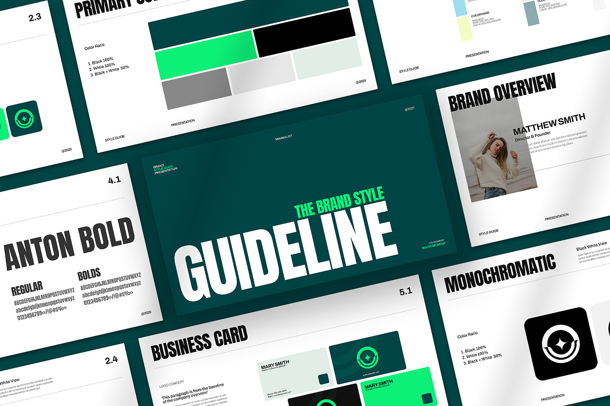 The Brand Style Guideline Template, a Branding & Logo Template by Oriofix (Photo 3 of 11)