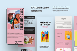 Moena - Flodesk Email Templates