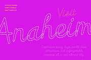 CS Hailey Dashed, a Script Font by Craft Supply Co. (Thumbnail 6 of 8)