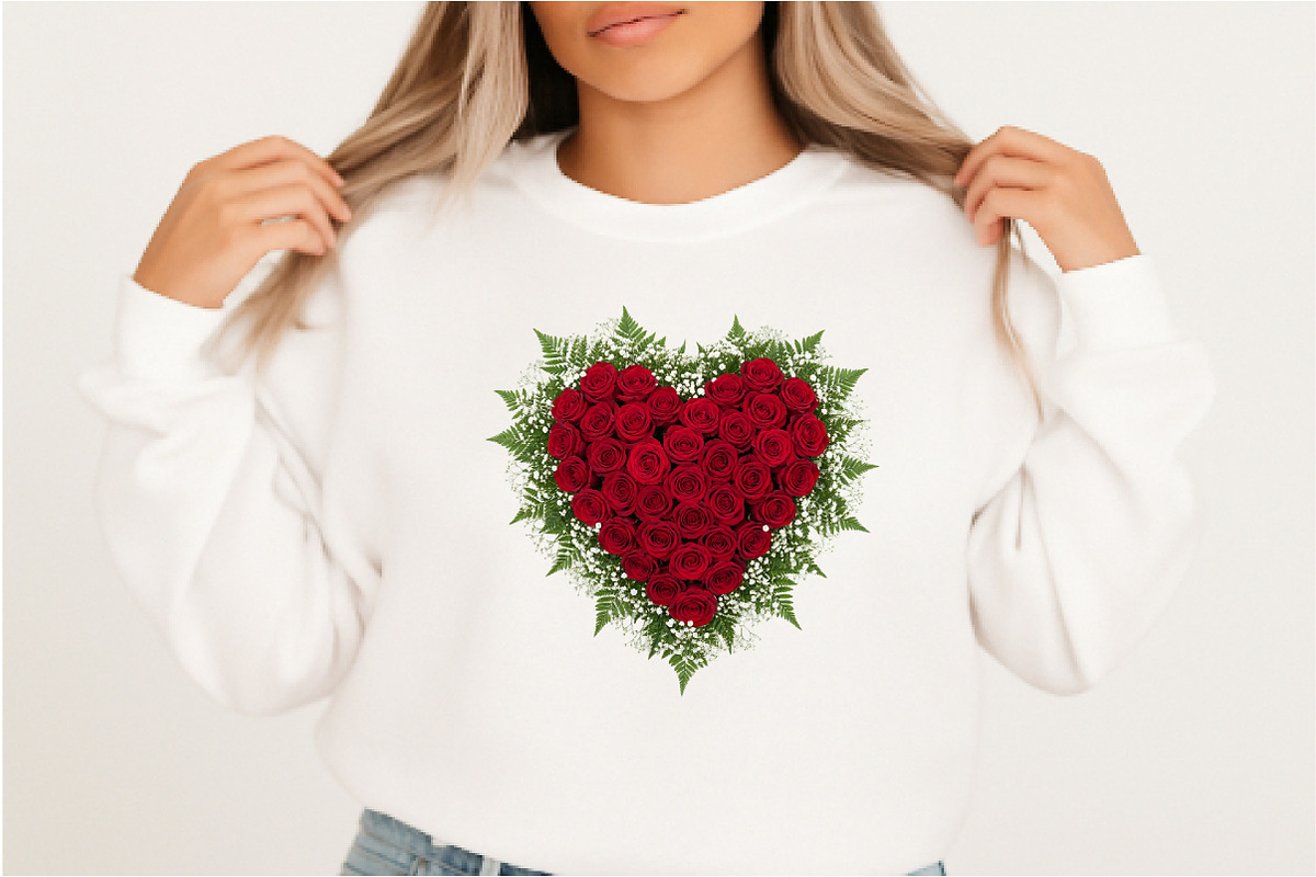 Valentine’s Day Floral PNG, an Illustration by DreamArtGraphic (Photo 3 of 6)