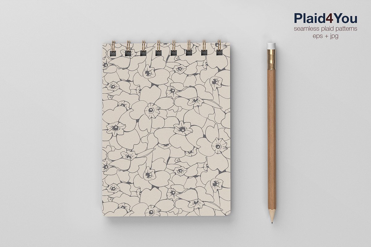 Floral Seamless Pattern Design, a Pattern Graphic by Plaid4You (Photo 7 of 16)