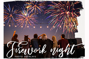 Fireworks JPG Photoshop Overlays