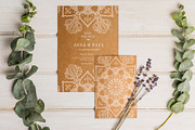 Watercolor & Gold Floral Mandala, a Decorative Illustration by Papatongartist (Thumbnail 6 of 9)