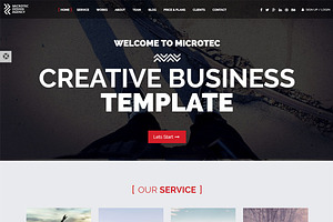 Microtec - Creative Agency Template