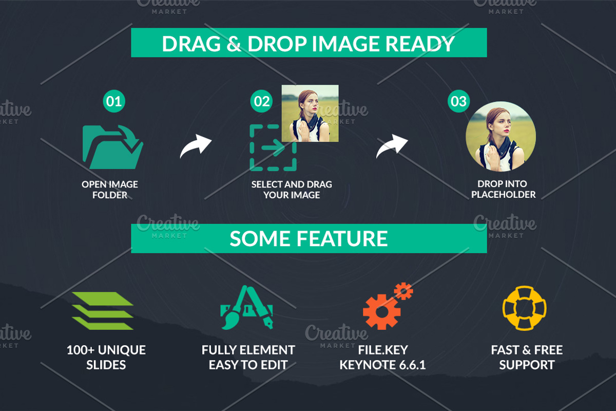 Startup Keynote Presentation, a Presentation Template by UniqueStudio (Photo 2 of 10)