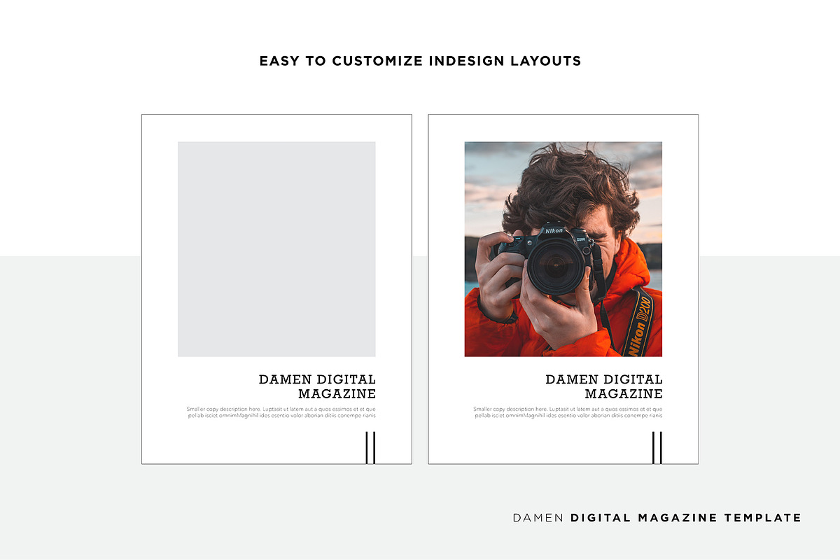 Damen Digital Magazine Template, a Magazine Template by Christie Evenson (Photo 8 of 9)