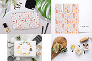 Watercolor Beauty Salon Collection, a Healthcare Illustration by MayaNavits (Thumbnail 11 of 11)