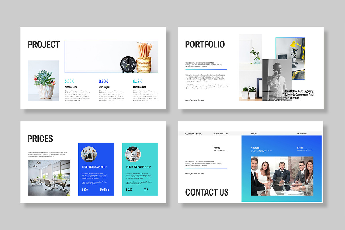 Pitch Deck Presentation Template, a Presentation Template by MightyDesign (Photo 5 of 8)