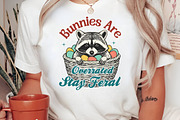 Bunnies Are Overrated PNG, Stay Fera, an Illustration by Libby Wishes (Thumbnail 3 of 6)