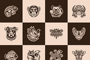 350 Animal and Nature Symbols, a Solid Icon by Creative Stall (Thumbnail 16 of 18)