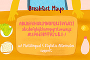 Breakfast Mayo, a Serif Font by Hello Wala Type Foundry (Thumbnail 6 of 7)