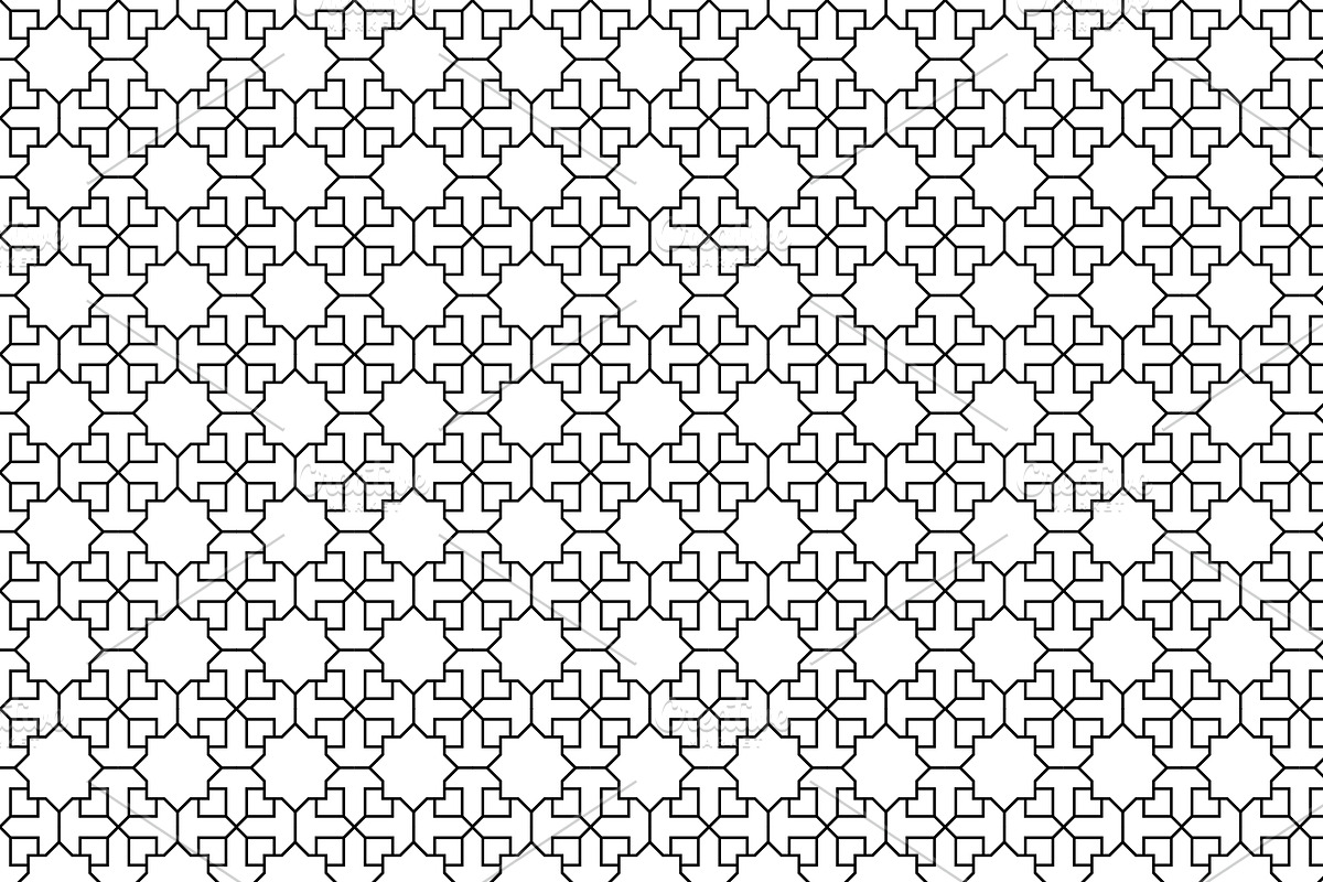 Islamic Arabic Seamless Pattern, a Pattern Graphic by NasirGrfx (Photo 8 of 13)