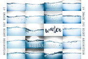 Water Wave Backgrounds, a Texture Graphic by pongsakornjun (Thumbnail 5 of 5)