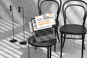 10 PSD Futuristic MacBook Mockup, a Mac Mockup by East Gallery (Thumbnail 6 of 10)