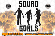Zombie Halloween Clipart Vector SVG, an Object Graphic by AlexandHer Digital Art (Thumbnail 2 of 5)