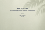 Soft Palm Shadow Backgrounds, a Background Graphic by MarisoArt (Thumbnail 2 of 4)
