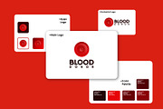 Set of Blood Donor Logo designs, a Branding & Logo Template by Lucky Creative (Thumbnail 4 of 5)