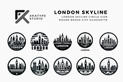 London Skyline Vector Icon, an Icon by Akatype Studio (Thumbnail 1 of 3)