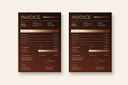 Gradient Invoice, a Stationery Template by Siska Arista (Thumbnail 2 of 2)