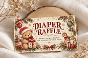 Christmas Baby Shower Bundle Canva, a Marketing Template by KennedyStudio (Thumbnail 11 of 22)