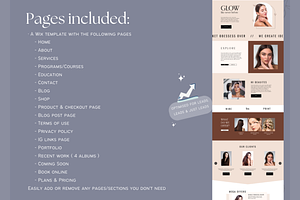 Squarespace Beauty Website 7.1