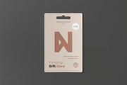 Hanging Gift Card Mock-up, an Advertising Mockup by zippypixelstudio (Thumbnail 8 of 13)