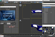 TV Studio News Desk 11, a Furniture 3D Model by akerStudio (Thumbnail 7 of 7)